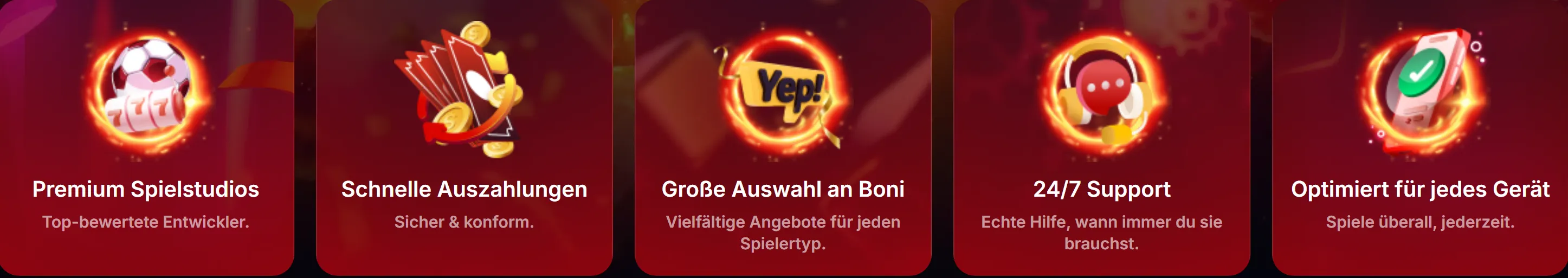 Bonusangebote Yep Casino